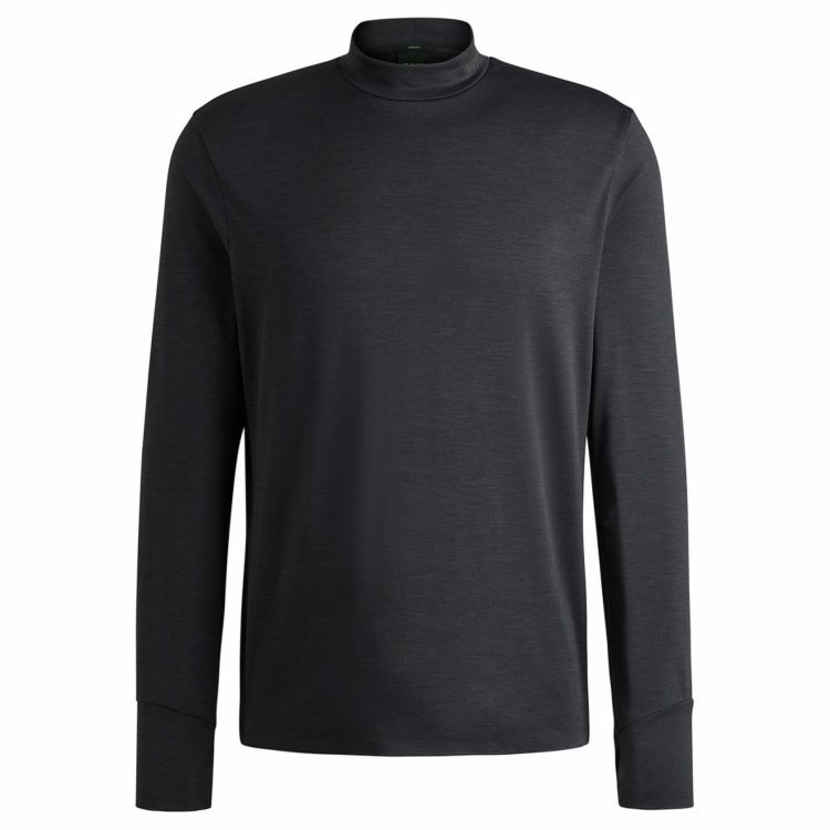 ボス BOSS ライトウェイト 長袖 モックネックシャツ 50525232 2024年