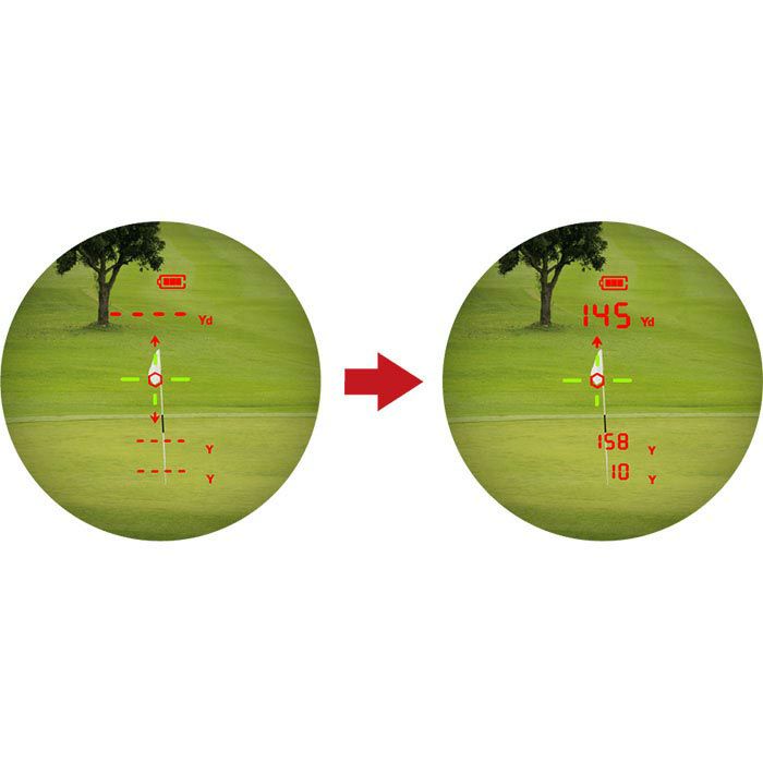 ショットナビ　レーザー距離計　Laser Sniper nano GR レーザー スナイパー ナノGR　ホワイト 詳細4