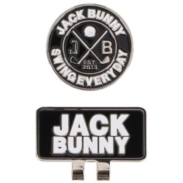 ジャックバニー Jack Bunny!!　 エンブレム クリップマーカー 262-4284713 010 ブラック　2024年モデル ブラック（010）