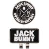 ジャックバニー Jack Bunny!!　 エンブレム クリップマーカー 262-4284713 010 ブラック　2024年モデル ブラック（010）