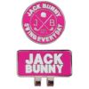 ジャックバニー Jack Bunny!!　 エンブレム クリップマーカー 262-4284713 090 ピンク　2024年モデル ピンク（090）