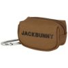 ジャックバニー Jack Bunny!!　 ロゴプリント ティー差し付き ボールケース 262-4984711 050 ブラウン　2024年モデル ブラウン（050）