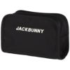 ジャックバニー Jack Bunny!!　 ロゴプリント ポーチ 262-4984714 010 ブラック　2024年モデル ブラック（010）