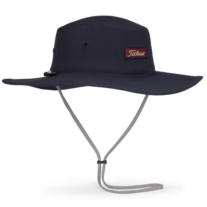 タイトリスト Titleist　メンズ スターズ＆ストライプス チャールストン オージーハット TH24CHAUS SS462 ネイビー×バーガンディー　2024年モデル 詳細1