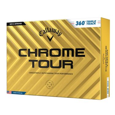 キャロウェイ　クロム ツアー 360°トリプルトラック 2024年モデル　ゴルフボール　1ダース（12球入り）  ホワイト 詳細1