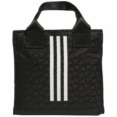 アディダス adidas　モノグラム柄 ラウンド トートバッグ JTY28 IS6559 ブラック/ホワイト　2024年モデル 詳細1