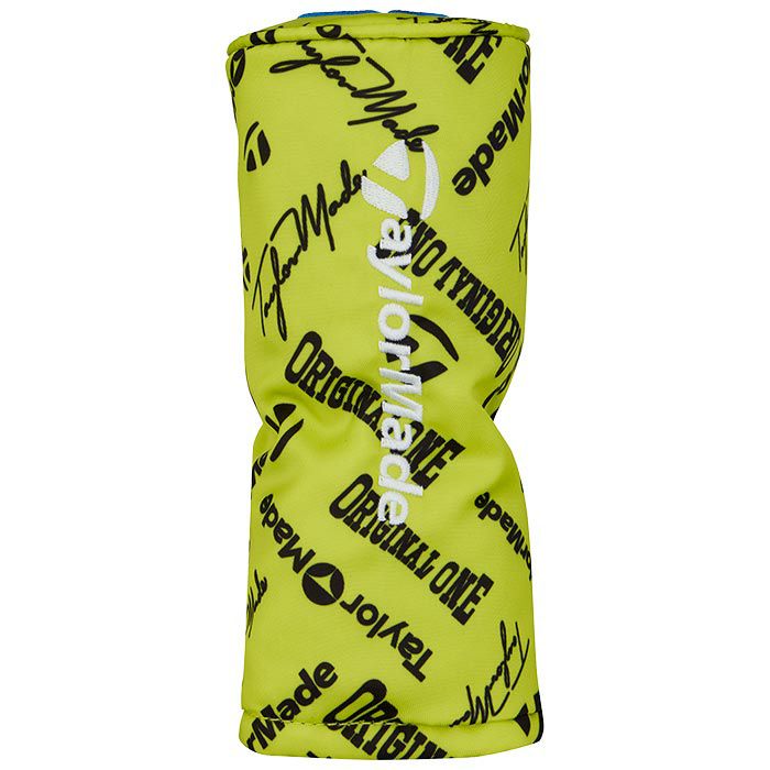 テーラーメイド　アイコングラフィック ヘッドカバー ユーティリティ用 UN265 M1667201 ライム　2024年モデル ライム（M1667201）