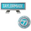テーラーメイド　メタルT エンブレム キャップ ボールマーカー TL217 M1900701 ターコイズ　2023年モデル ターコイズ（M1900701）