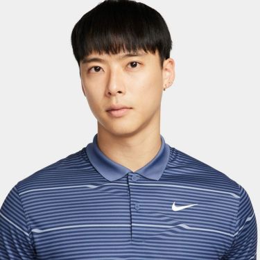 ナイキ NIKE　メンズ Dri-FIT ビクトリー 半袖 ポロシャツ FD5830 410 ミッドナイトネイビー/ディフューズブルー/ホワイト　2024年モデル 詳細2