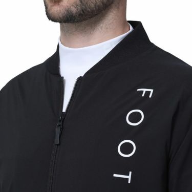 フットジョイ FootJoy　メンズ 撥水 ロゴプリント 長袖 ラグランスリーブ フルジップ ボンバー ジャケット FJ-F23-O02　2023年モデル 詳細5