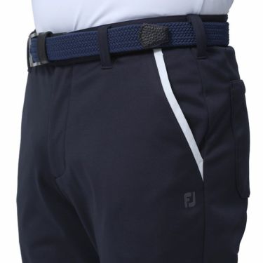 フットジョイ FootJoy　メンズ 防風 裏フリース ストレッチ ボンディング テーパード ロングパンツ FJ-F23-P06　2023年モデル 詳細3