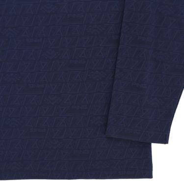 ピン PING　メンズ ネイティブ柄 ジャガード ストレッチ 長袖 ハイネックシャツ 621-3269801　2023年モデル 詳細5