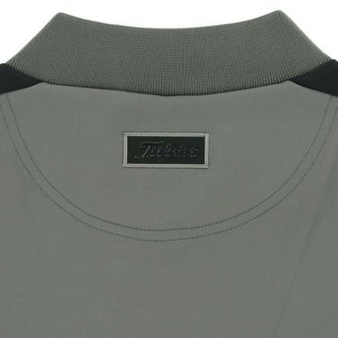 タイトリスト Titleist　メンズ 防風 ストレッチ 配色切替 長袖 リブ衿 モックネックシャツ TKPMT303J　2023年モデル 詳細4