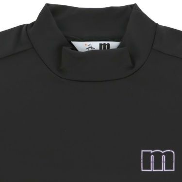 マンシングウェア Munsingwear　メンズ ENVOY バックロゴプリント UVカット 長袖 モックネックシャツ MEMWJB03　2023年モデル 詳細3