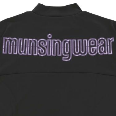 マンシングウェア Munsingwear　メンズ ENVOY バックロゴプリント UVカット 長袖 モックネックシャツ MEMWJB03　2023年モデル 詳細4