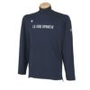 ルコック Le coq sportif　メンズ ロゴデザイン ストレッチ 長袖 モックネックシャツ QGMWJB12　2023年モデル 詳細2