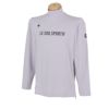 ルコック Le coq sportif　メンズ ロゴデザイン ストレッチ 長袖 モックネックシャツ QGMWJB12　2023年モデル 詳細3
