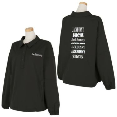 ジャックバニー Jack Bunny!!　レディース バックロゴプリント ストレッチ 長袖 プルオーバー スニードジャック 263-4221906　2024年モデル 詳細2