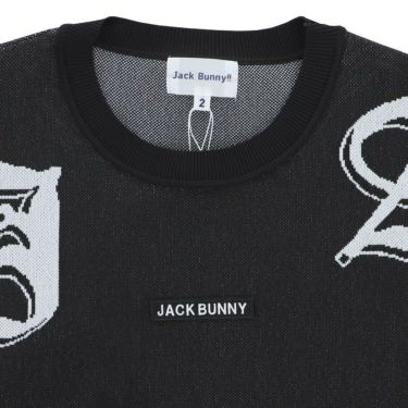 ジャックバニー Jack Bunny!!　レディース レタードデザイン 長袖 クルーネック セーター 263-4270932　2024年モデル 詳細3