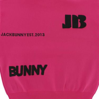 ジャックバニー Jack Bunny!!　レディース ロゴジャカード 長袖 ドロップショルダー ニット フーディー 263-4272934　2024年モデル 詳細5