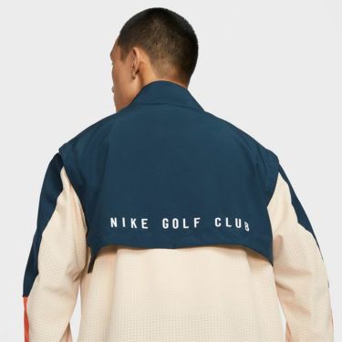 ナイキ NIKE　メンズ Dri-FIT 長袖 ハーフジップ ジャケット FQ1156 126 サンドドリフト/アーモリーネイビー/ビンテージコーラル/ホワイト　2024モデル 詳細5