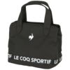 ルコック Le coq sportif　レディース ロゴテープ カートポーチ QQCVJA41 BK00 ブラック　2023年モデル ブラック（BK00）