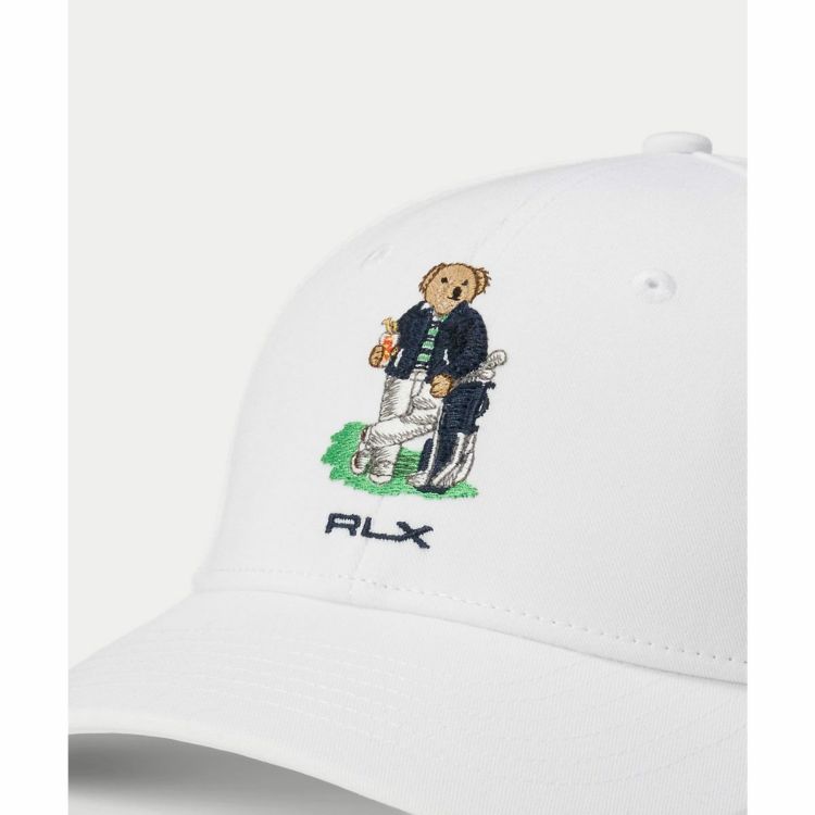 美品 ラルフローレン ゴルフ★キャップ ポロベア POLO ★RLX アールエルエックス ラルフ ローレン】ポロベア ロープキャップ