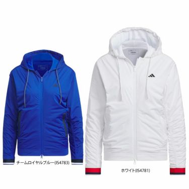 アディダス adidas　レディース ULTIMATE365 撥水 防風 ストレッチ 長袖 フード付き フルジップ ウインド ジャケット JTC03　2024年モデル 詳細1