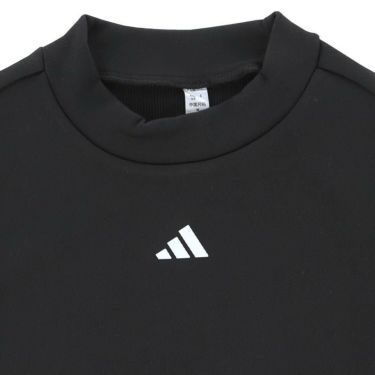 アディダス adidas　レディース ULTIMATE365 ロゴデザイン ストレッチ 半袖 モックネックシャツ JTC19　2024年モデル 詳細3