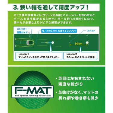 タバタ Tabata　フラット パターマット R-2.5 GV0142  詳細6