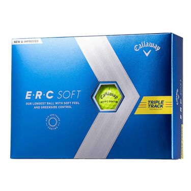 キャロウェイ　ERC SOFT 2023年モデル　ゴルフボール　3ダースセット （12球入り×3箱） トリプル・トラック イエロー 詳細1