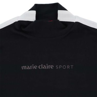 マリクレール marie claire　レディース サイドライン 起毛生地 長袖 モックネックシャツ 733-53　2023年モデル 詳細3