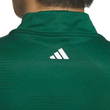 アディダス adidas　メンズ グラフィックプリント ストレッチ 長袖 モックネックシャツ KSL86　2024年モデル 詳細4