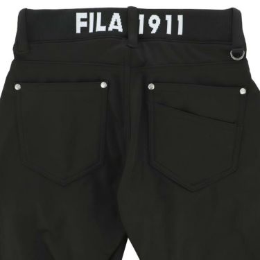 フィラ FILA　レディース 防風 ロゴジャガード 裏起毛 ボンディング ストレッチ ロングパンツ 793-306　2023年モデル 詳細4