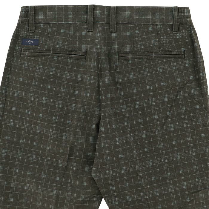 キャロウェイ Callaway　メンズ ドットチェック柄 8WAYストレッチ ロングパンツ C24226102　2024年モデル [裾上げ対応1●] 詳細4