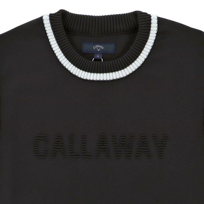 Callaway ピンタックロゴニットベスト Callaway キャロウェイ ピンタックロゴ ニットベスト ゴルフ
