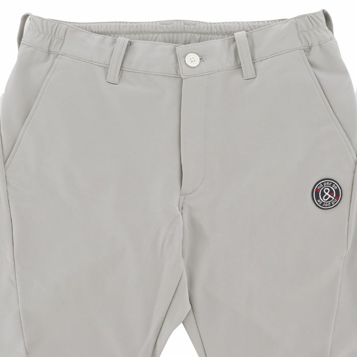 アンパスィ and per se　メンズ 撥水 ロゴデザイン エアロスウェット ストレッチ テーパード ロングパンツ AMF5004J1　2024年モデル 詳細3