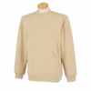 トラヴィスマシュー Travis Mathew　メンズ ロゴアップリケ ダンボール 長袖 クルーネック スウェット プルオーバー 7AK004　2024年モデル オックスフォードタン（2OFT）