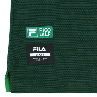 フィラ FILA　メンズ 軽量 裏起毛 ロゴ刺繍 ストレッチ 長袖 ボタンダウン ポロシャツ 784-540　2024年モデル 詳細4