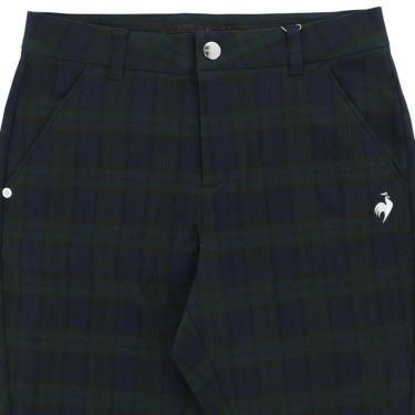 ルコック Le coq sportif　レディース チェック柄 ストレッチ テーパード 9分丈 パンツ LG4FLP51L　2024年モデル 詳細3