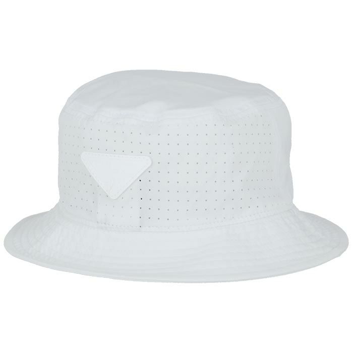 ユナイテッドアローズゴルフ　メンズ パンチング ロゴ バケットハット 6038-699-0039 01 ホワイト　2024年モデル 詳細1