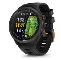 Garmin ガーミン　Approach S70 47mm ブラック ブロンズ エディション 距離計 AMOLEDディスプレイ Suica対応 010-02746-71