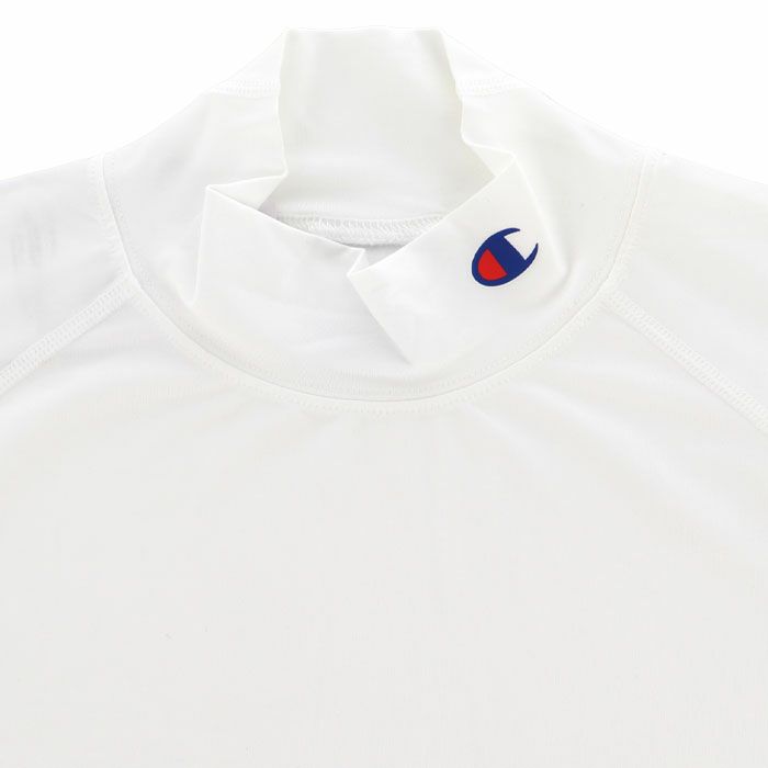 チャンピオンゴルフ ChampionGOLF　レディース ロゴプリント ストレッチ 長袖 ラグランスリーブ モックネックシャツ CW-AG401　2024年モデル 詳細3