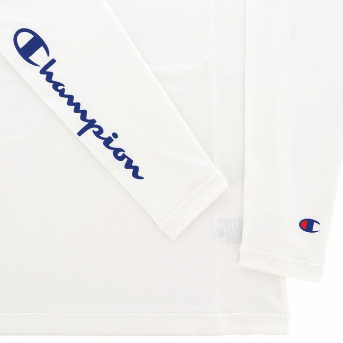 チャンピオンゴルフ ChampionGOLF　レディース ロゴプリント ストレッチ 長袖 ラグランスリーブ モックネックシャツ CW-AG401　2024年モデル 詳細4