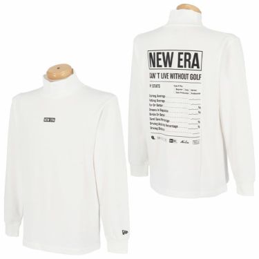 ニューエラ NEW ERA　メンズ スタッツ グラフィックデザイン ストレッチ 長袖 ハイカラー パフォーマンス Tシャツ　2024年モデル 詳細2