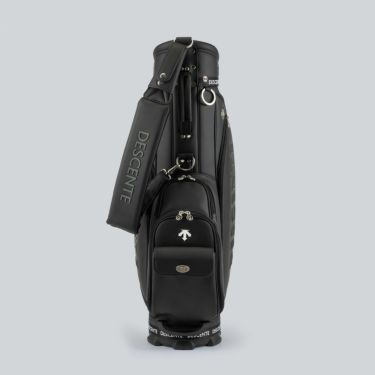 デサントゴルフ DESCENTE GOLF　クラシックフォルム レディース キャディバッグ DG4FCB00L BK00 ブラック　2024年モデル　詳細4