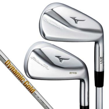 Mizuno Pro 241＆245 コンボアイアン　6本セット（＃5～9、PW）　ダイナミックゴールド105 スチールシャフト 詳細1