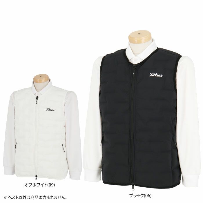 タイトリスト TITLEIST ダウンベスト（Titleist(タイトリスト) 軽量 