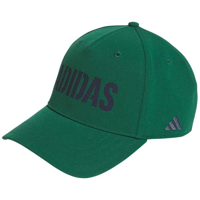 アディダス adidas　メンズ レーザーカット ロゴ キャップ JTY43 IS6582 カレッジグリーン　2024年モデル カレッジグリーン（IS6582）