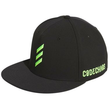 アディダス adidas　メンズ コードカオス フラットブリム キャップ KPO95 JJ3176 ブラック　2024年モデル ブラック（JJ3176）